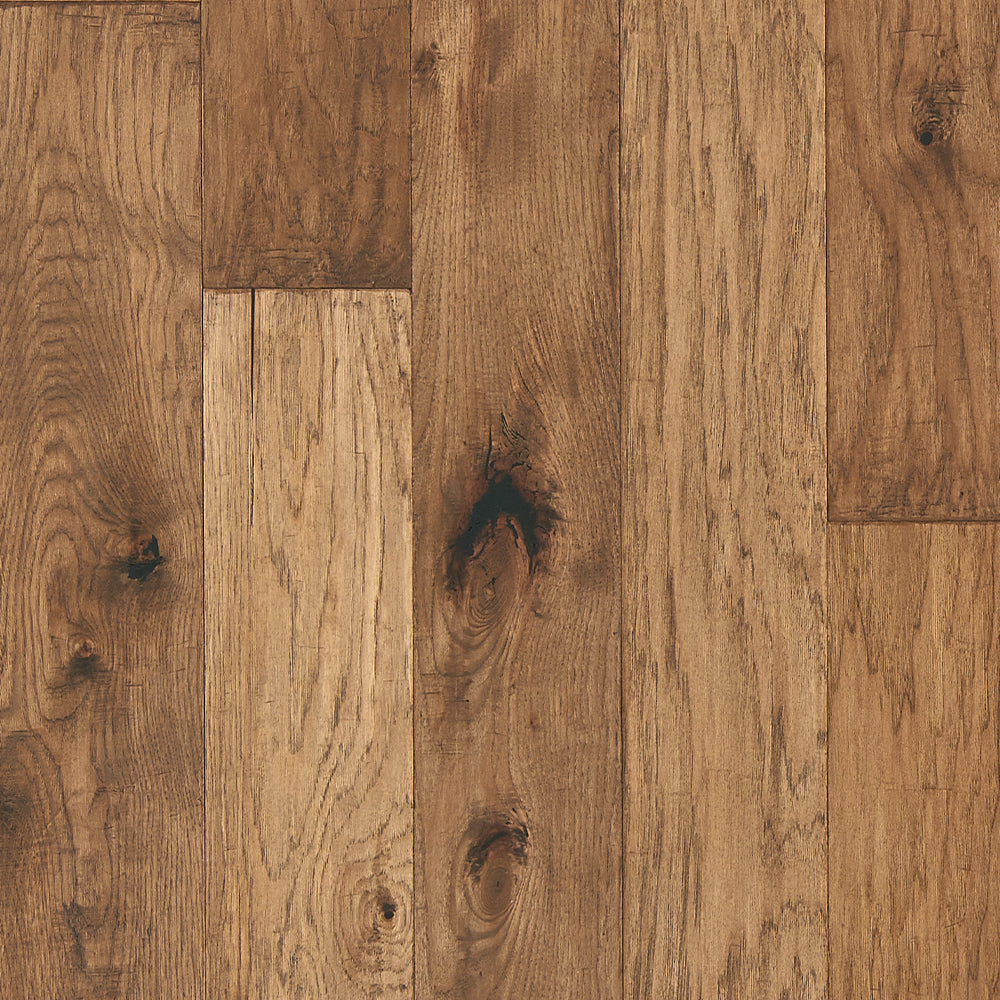 Mannington Hand Crafted Mountain View Hickory Autumn 6.57" Wide With Varying Lengths Up to 83”