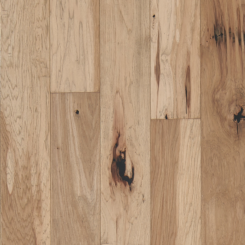 Mannington Hand Crafted Mountain View Hickory Platinum 6.57" Wide With Varying Lengths Up to 83”