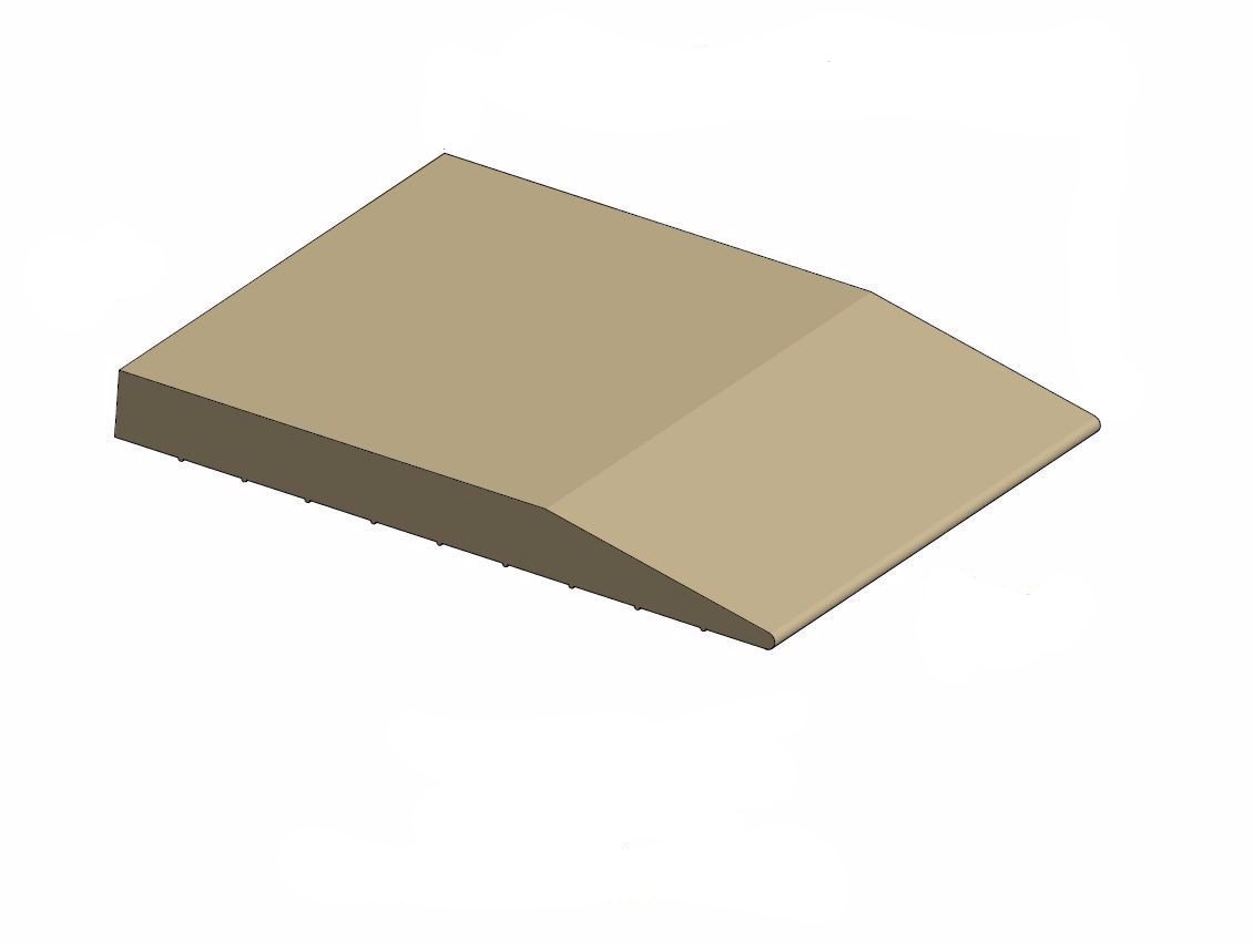 Tarkett / Johnsonite RRS-XX-D Reducer Reducer 25 100' LF/Box – product image showing size, style, and brand details.