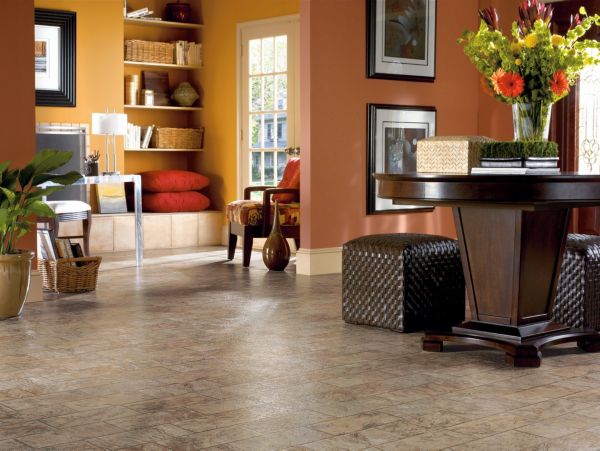 Armstrong Taupe CushionStep Better B3190 Sheet 12 Ft. Wide