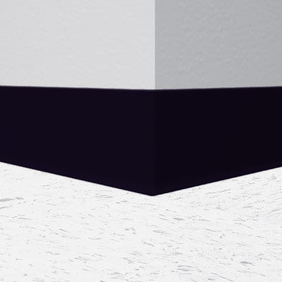 Roppe 700 Series 100 Black 4" Wall BaseRoppe Black 100 - 4" x 120' - 700 Series Wall Base