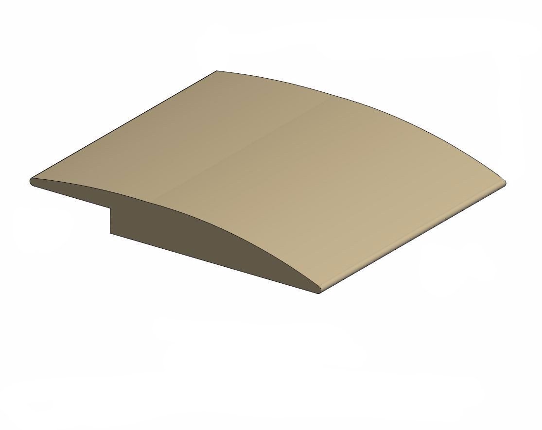 Tarkett / Johnsonite SSR-XX-B Reducer 1/8" to 0" 2 – product image showing size, style, and brand details.