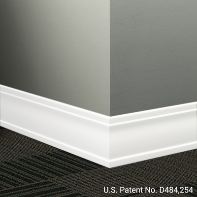 Tarkett / Johnsonite Millwork Outline 3-1/2" VM2 Shoreline Purple 3.5" x 8' by 5/16" (80 ft./box)