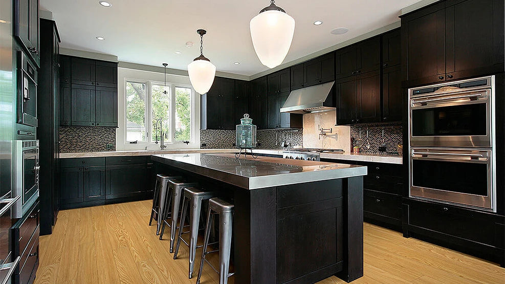 COREtec Rocky Mountain Oak WPC Vinyl Plank Flooring VV023-00207 LVP Originals Classics 5" x 48" (26.47 SF/Box) — room view
