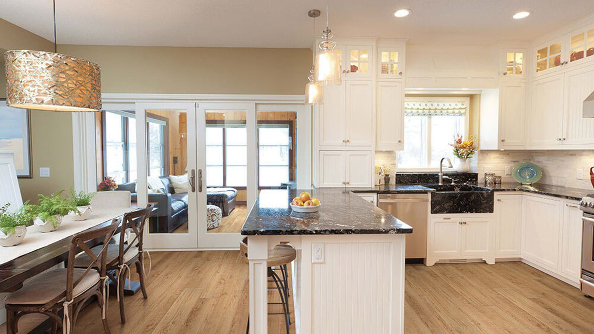 COREtec Waddington Oak WPC Vinyl Plank Flooring VV035-00915 LVP Originals Enhanced 9" x 72" (26.95 SF/Box) — room view