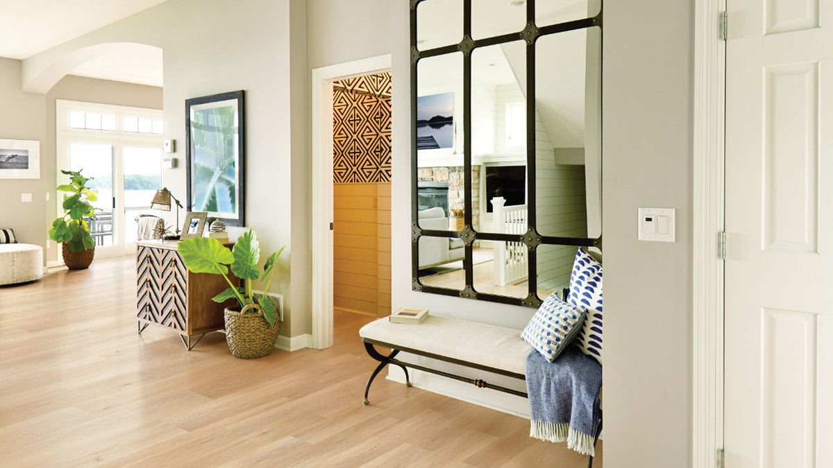 COREtec Cyril Oak WPC Vinyl Plank Flooring VV457-02911 LVP Originals Premium 9" x 72" (26.95 SF/Box) — room view