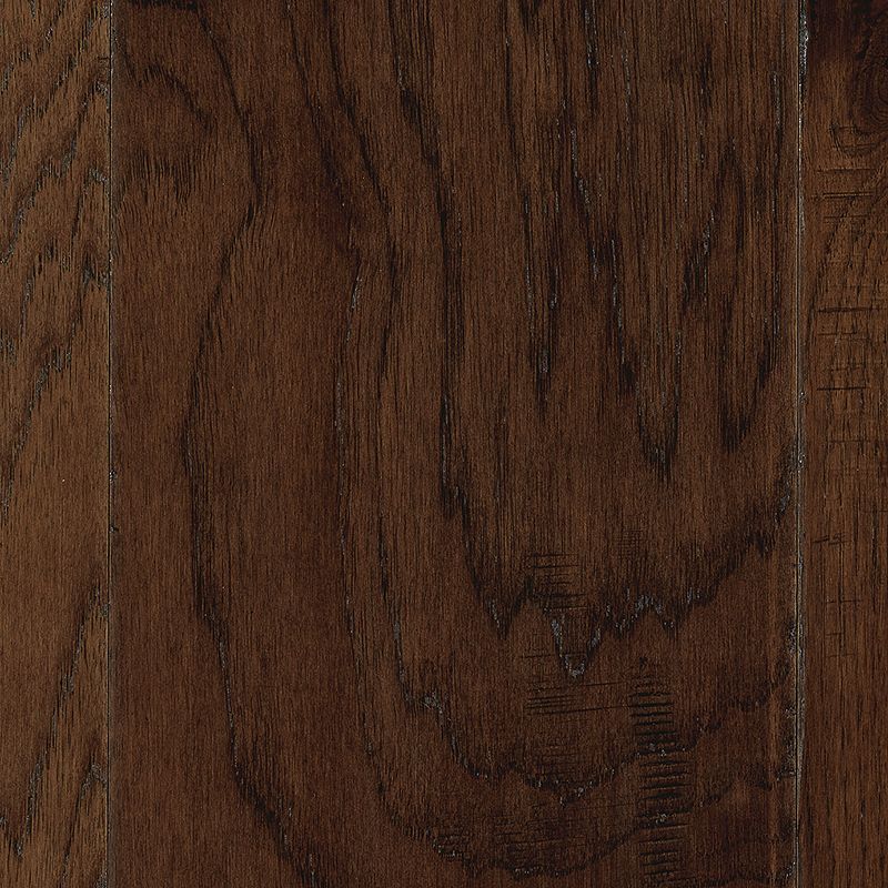 Mohawk TecWood Essentials Weathered Portrait WEK33-95 Mocha Hickory Engineered Hardwood Multi Width 3” 5” 7” x Random Lengths
