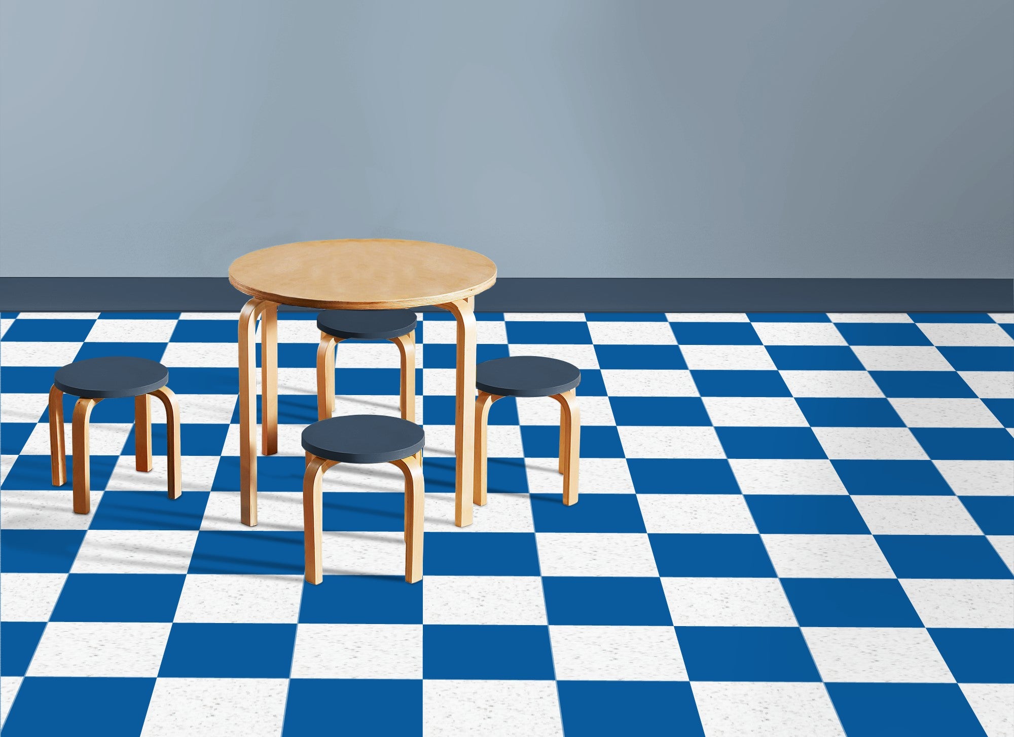 Armstrong Blue II Feature Tile & Strip 4" x 24"