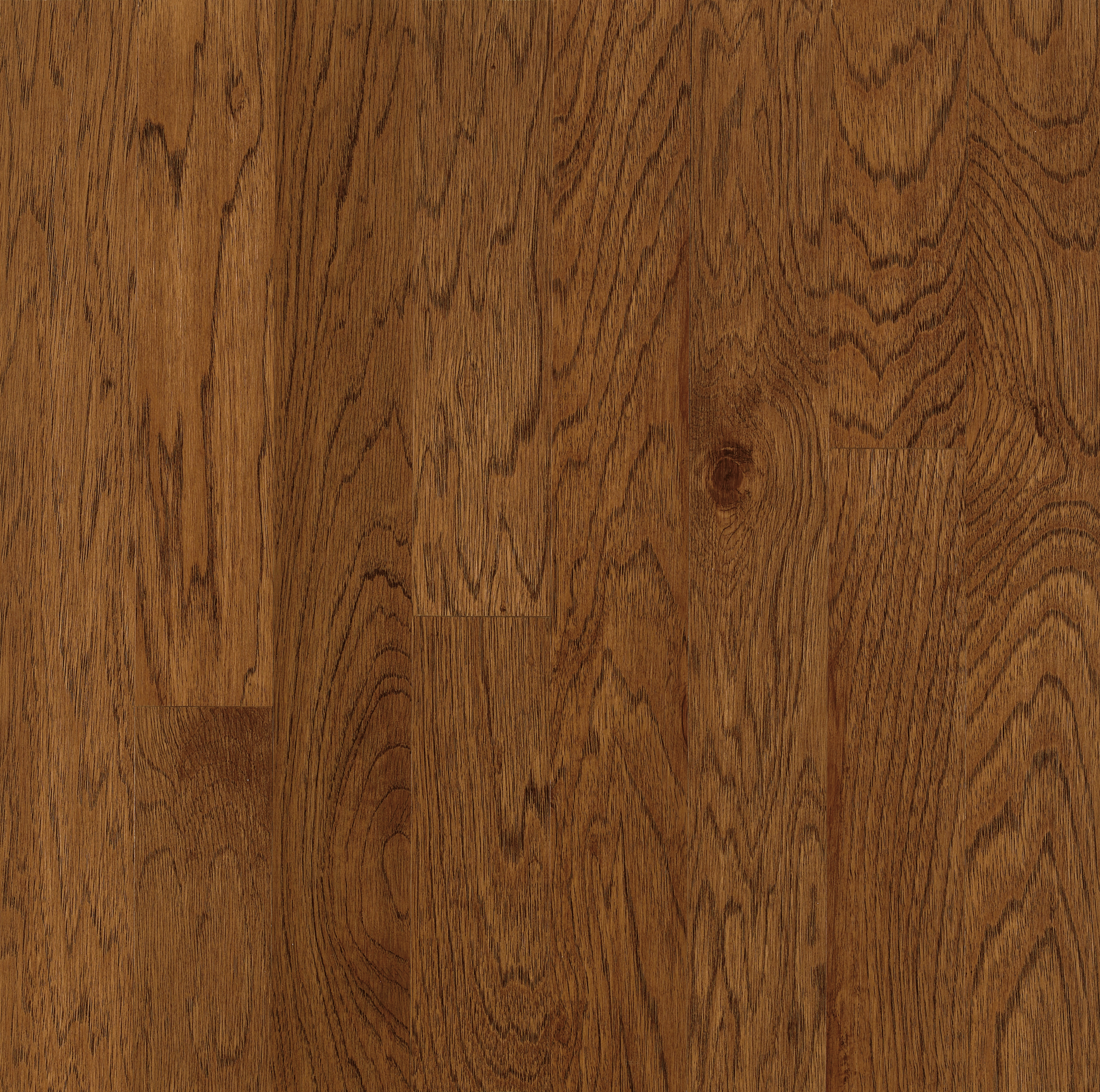 Bruce Engineered Hardwood Flooring Hickory Turlington Lock&Fold Falcon Brown 3" EHK84LGEE