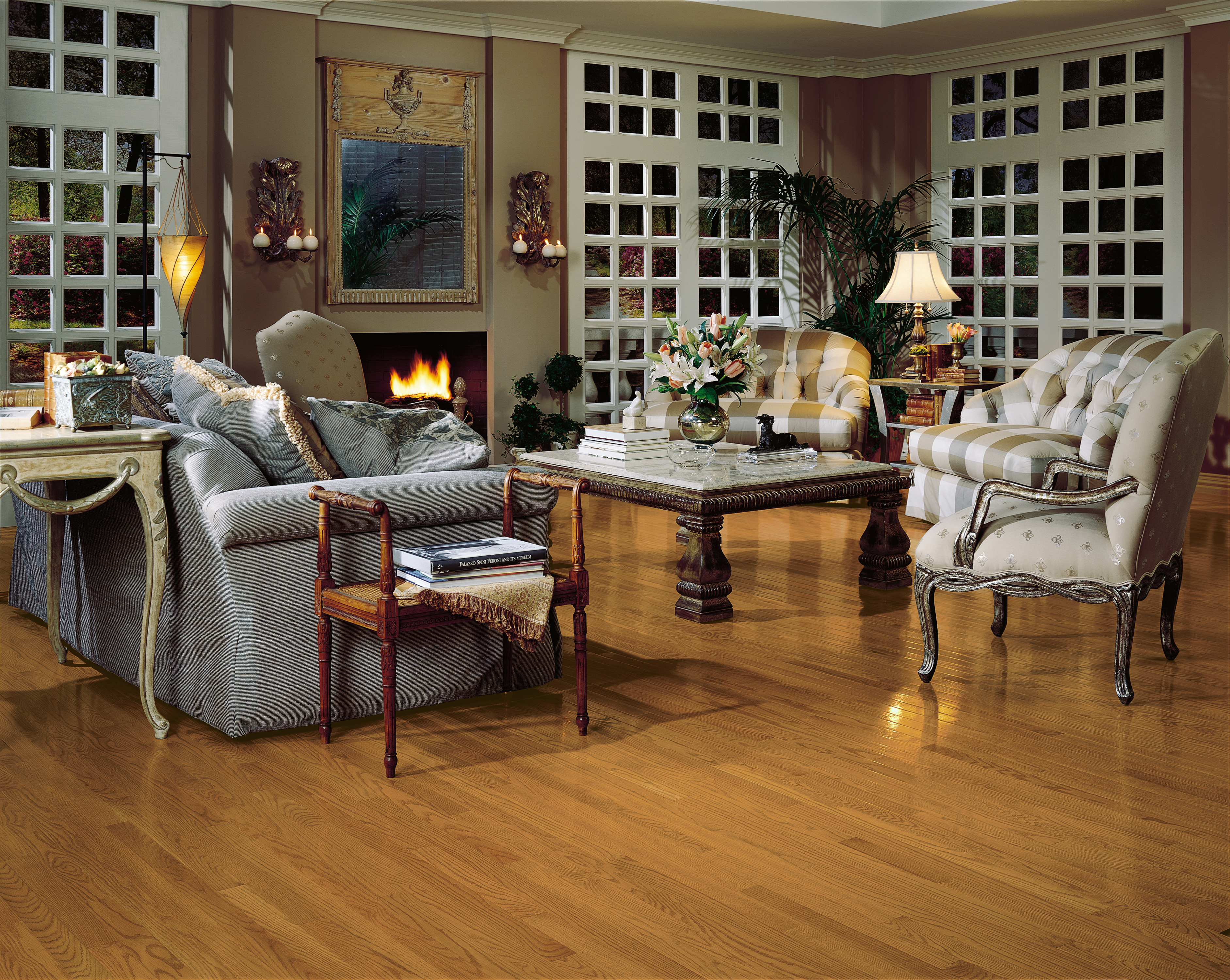 Bruce Solid Hardwood Flooring Oak Natural Choice Desert Natural 2 1/4" C5061LG