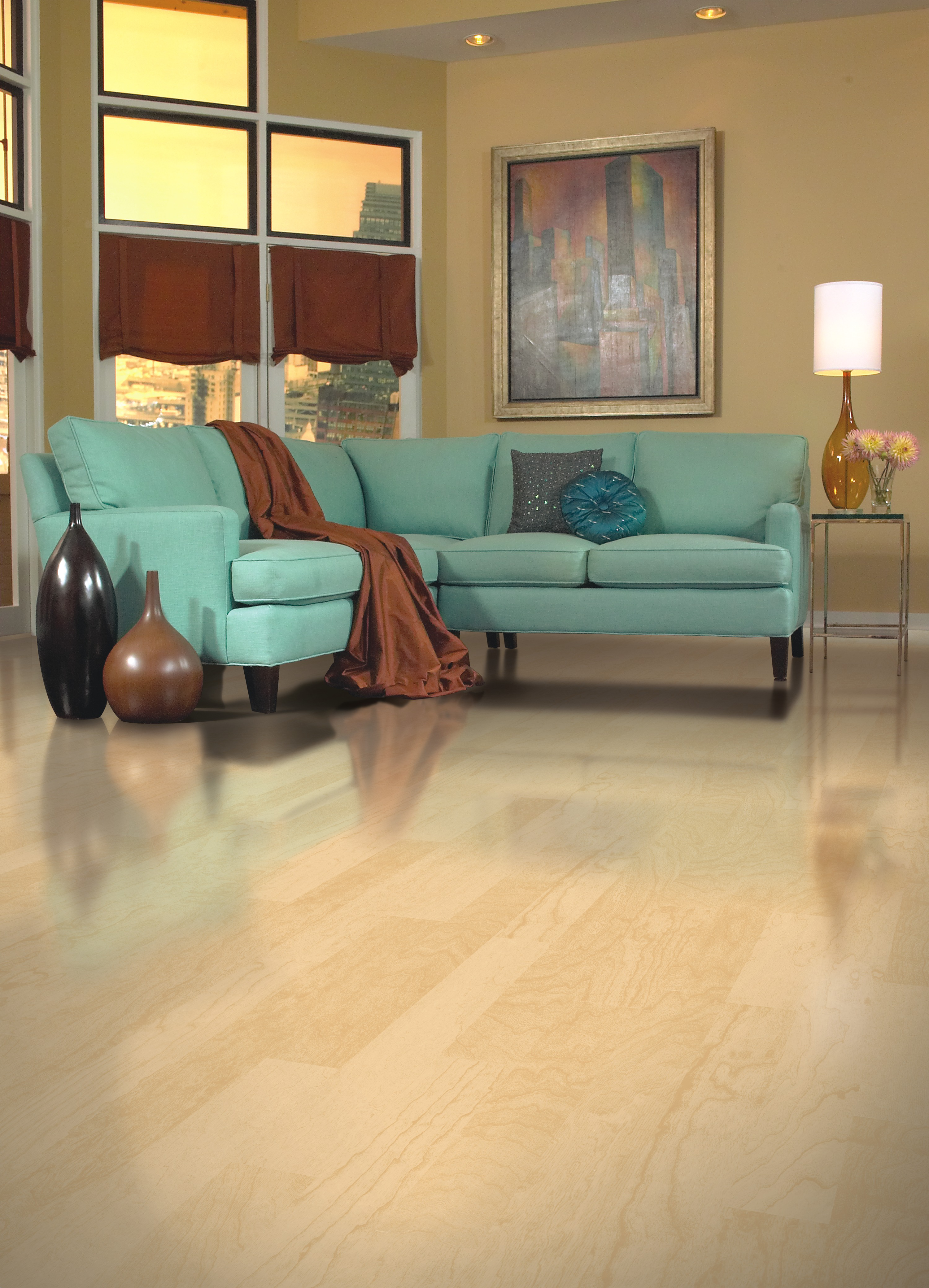 Bruce Engineered Hardwood Flooring Maple Turlington American Exotics Natural 3" E4300EE
