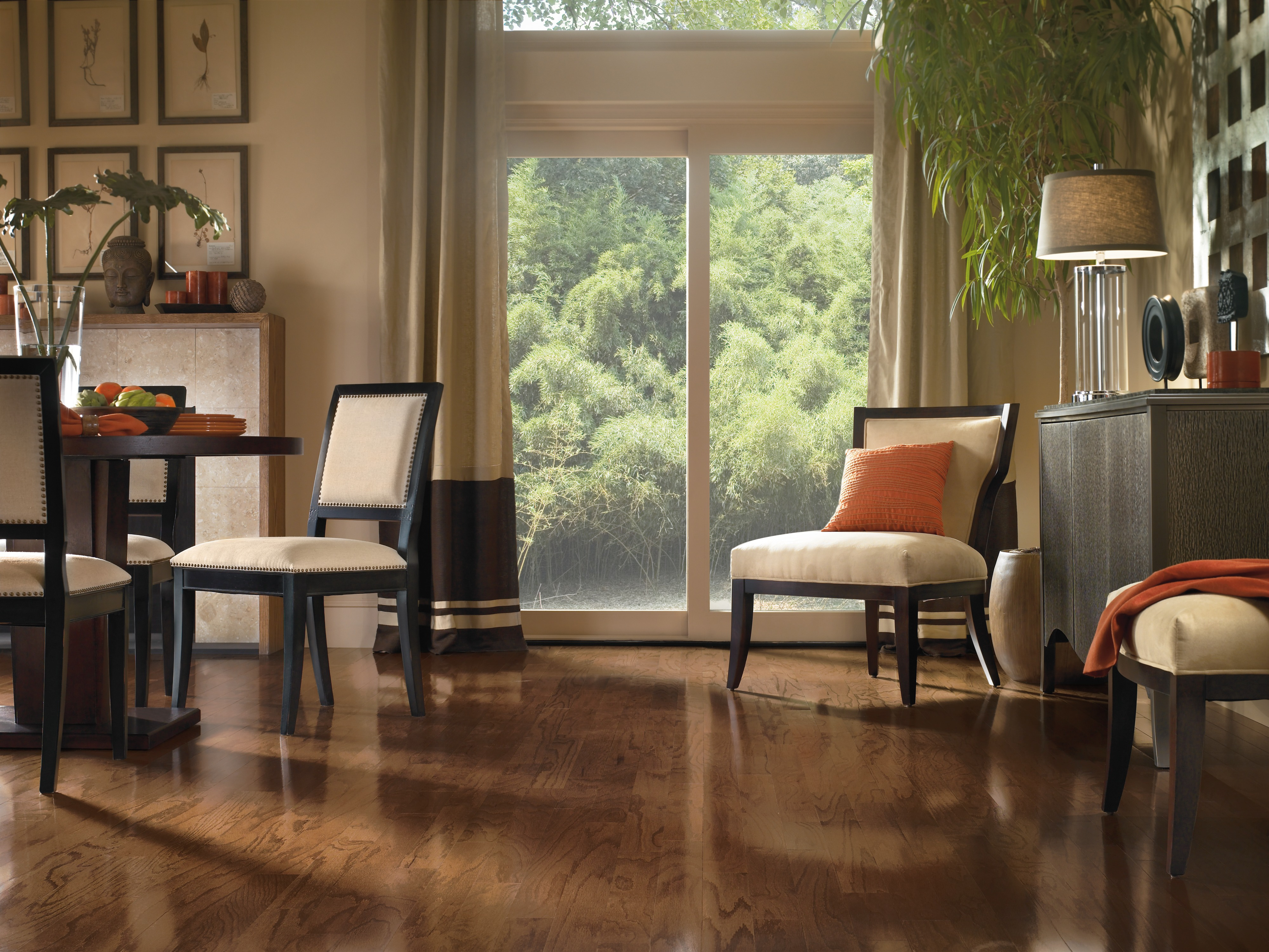 Bruce Engineered Hardwood Flooring Red Oak Turlington Lock&Fold Woodstock 5" EAK27LGEE