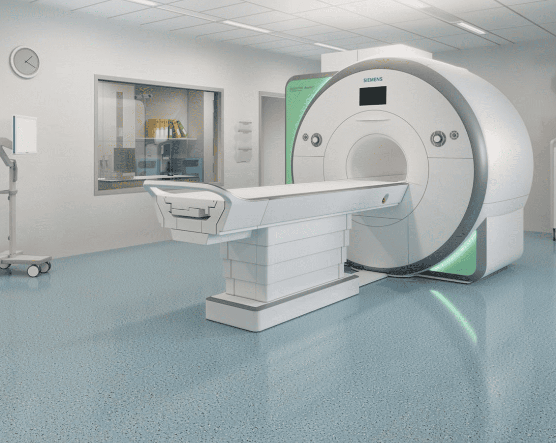 A CT Scan Laboratory with Creative Terrain Flooring