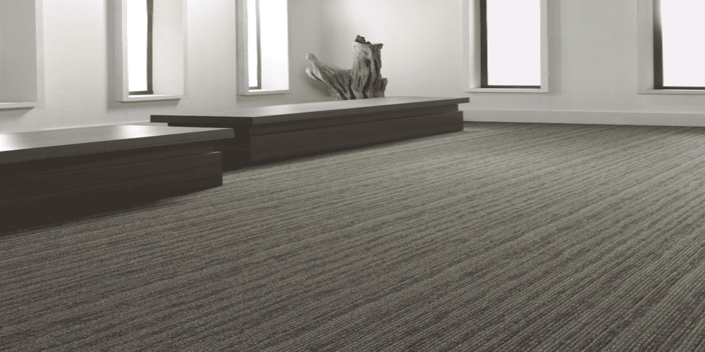 A Waiting Area with Fiber Art Whip Stitch Flooring
