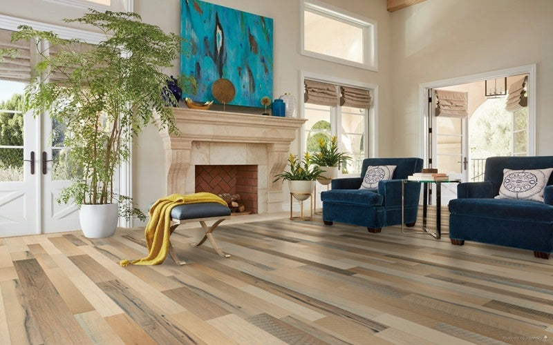 Bella Cera Flooring Villa Bocelli Collection In An Open Space Living Room