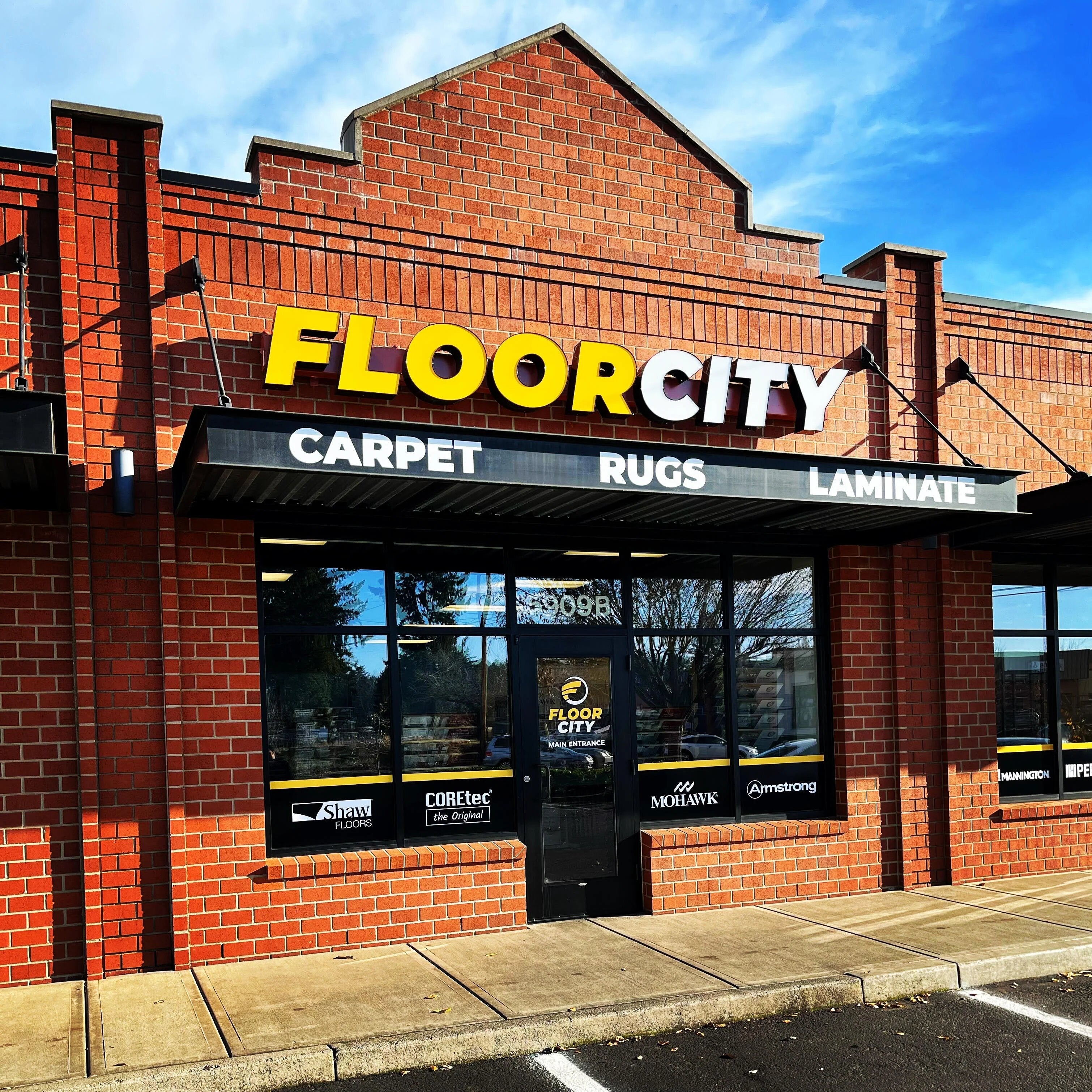 Floor City Storefront Vancouver Washington Headquarters