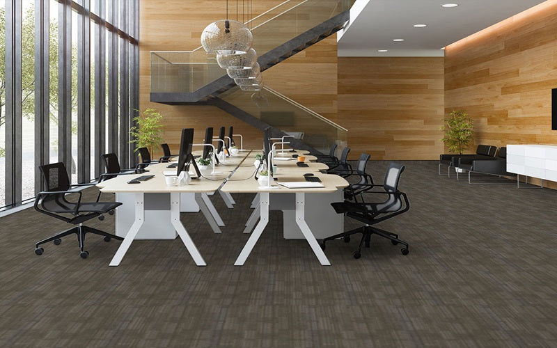 Pentz Flooring Art Deco Collection In Office Setting