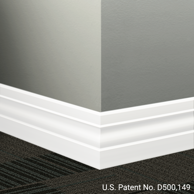 Tarkett Millwork Ambassador 4 Inch Decorative Wall Base