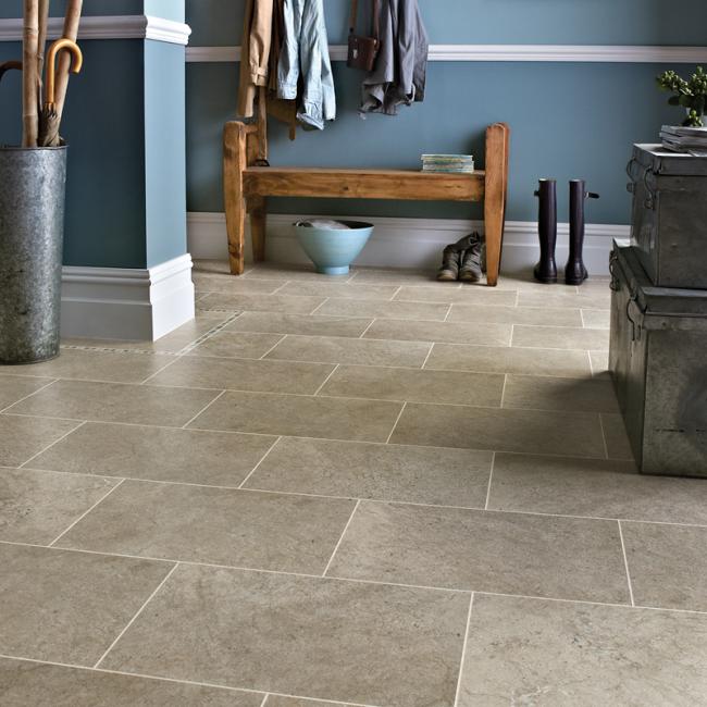 luxury vinyl tile flooring lvt stone look natural