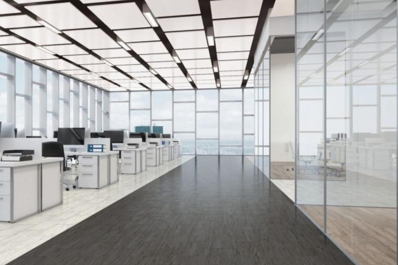 Armstrong Raffia Stream with 10 VCT 12" x 24" Floor City