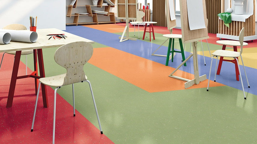 Tarkett Cortina Grande Solid Vinyl Composition Tile