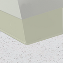 Mannington / Burke Vinyl Wall Base Type TV BUR4CR030 Beach Sand 4
