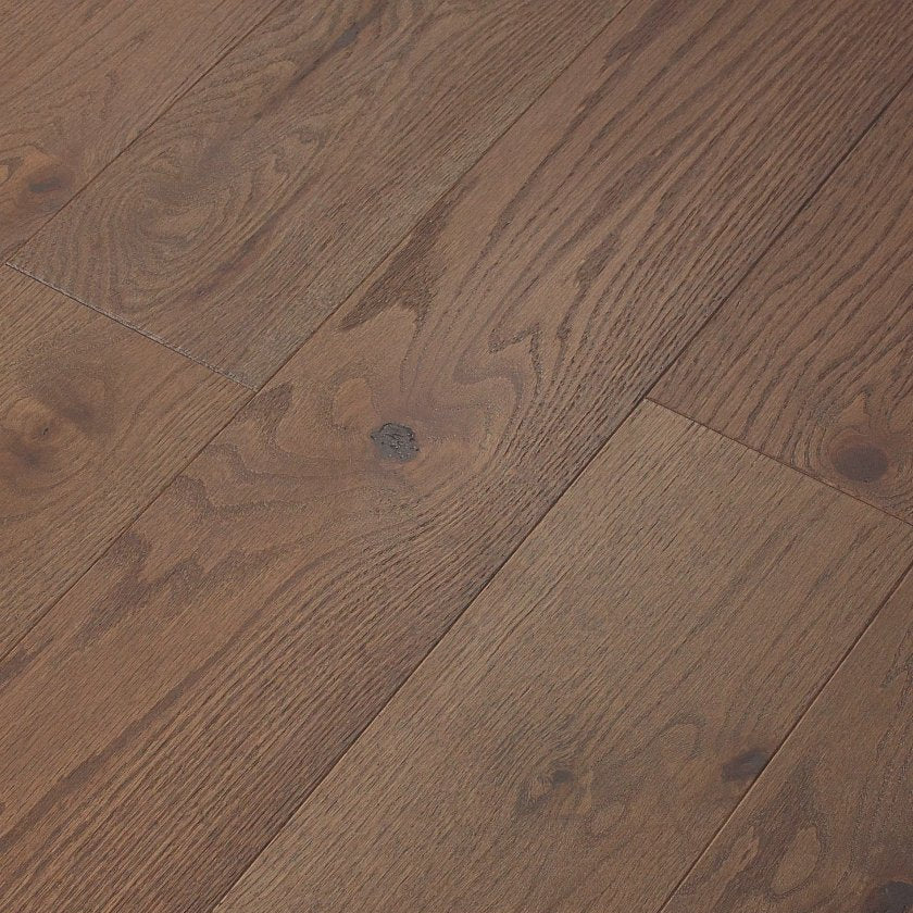 Shaw Exploration Oak SW713-07077 Summit 6.38" x Random Lengths up to 58.56" Engineered Sliced Wire Brushed Oak Hardwood Flooring (30.48 SF/Box)