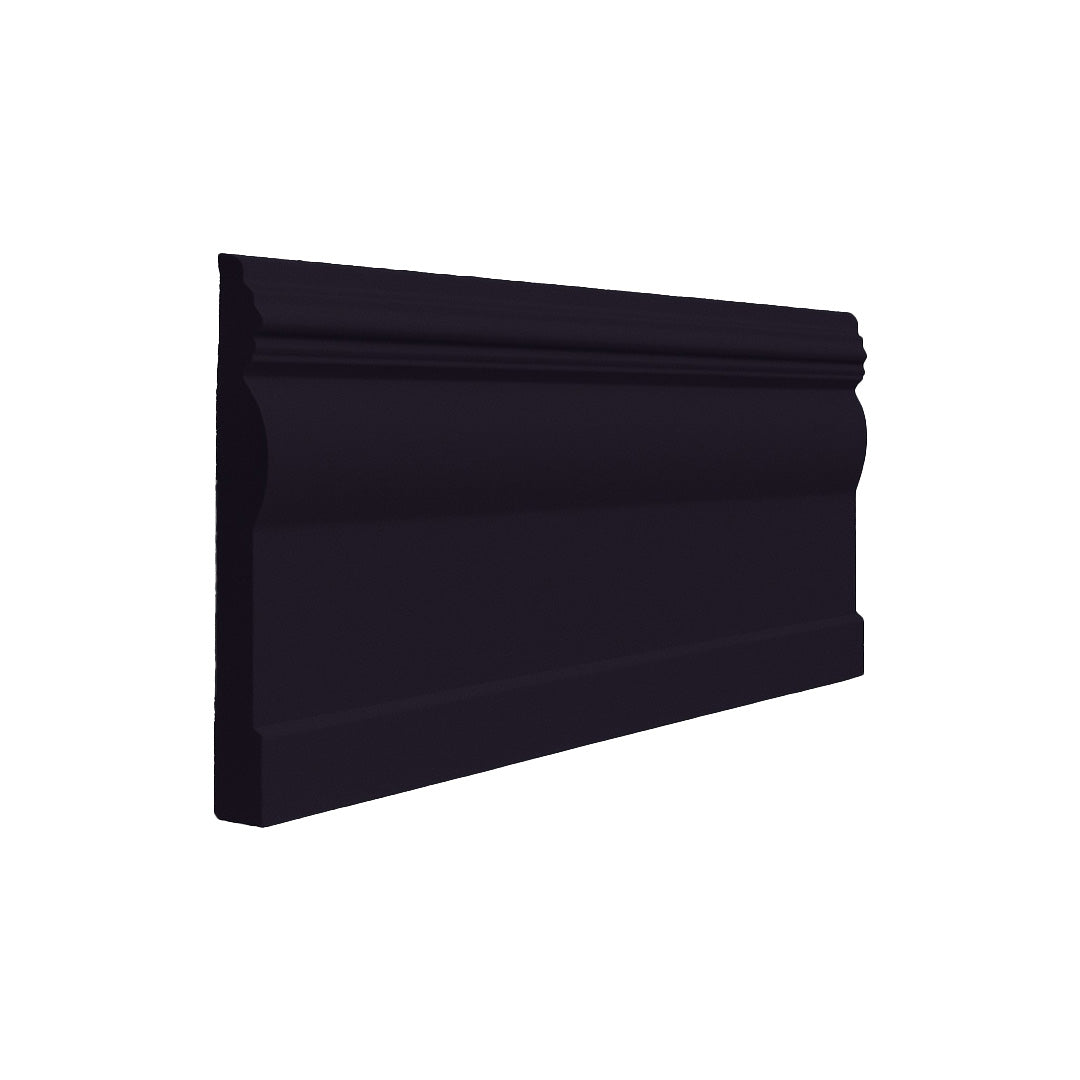 Roppe Contours Novel PV7045 100 Black 7 3/4" X 8' by 1/4"