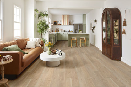Shaw Pantheon HD+ Natural Bevel Alabaster 1051V-01098 7.04" x 48.03" Luxury Vinyl Plank (18.81 SF/Box)
