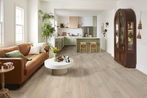 Shaw Pantheon HD+ Natural Bevel Fresco Cream 1051V-02128 7.04" x 48.03" Luxury Vinyl Plank (18.81 SF/Box)