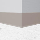 Tarkett / Johnsonite Traditional Duracove Rubber Wall Base #121 Cement Roll Straight (Partial Piece - Sample)