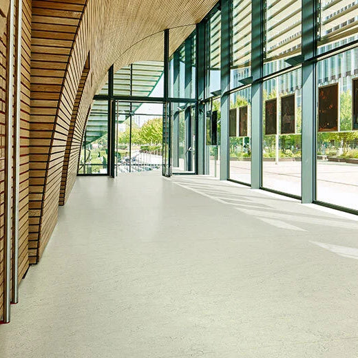Forbo Marmoleum Decibel Acoustic Linoleum 386035 3.5 mm Silver Shadow
