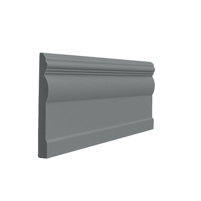 Roppe Contours Novel PV7045 150 Dark Gray 7 3/4" X 8' by 1/4" (48 Ft. / Box)