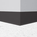 Tarkett / Johnsonite Traditional Duracove Rubber Wall Base DCT167-6X100 Fudge Roll Straight (Partial Piece - Sample)