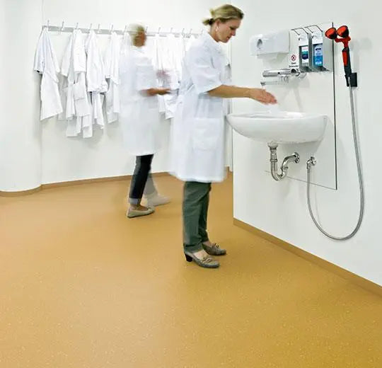 Forbo Eternal Step 172872 Ochre Vinyl Sheet (79" Width)