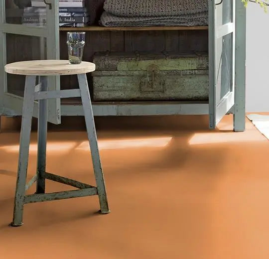 Forbo Eternal Step 172932 Tangerine Vinyl Sheet (79" Width)