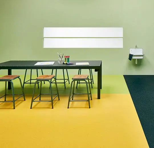 Forbo Eternal Step 172982 Yellow Green Vinyl Sheet (79" Width)