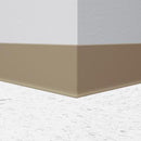 Tarkett / Johnsonite Traditional Duracove Rubber Wall Base #176 Brass Straight (Partial Piece - Sample)