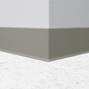 Tarkett / Johnsonite Traditional Duracove Rubber Wall Base DCT179-6X4 Steel Straight (Partial Piece - Sample)