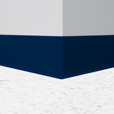 Tarkett / Johnsonite Traditional Vinyl Wall Base #18 Navy Blue Roll Cove (Partial Piece - Sample)