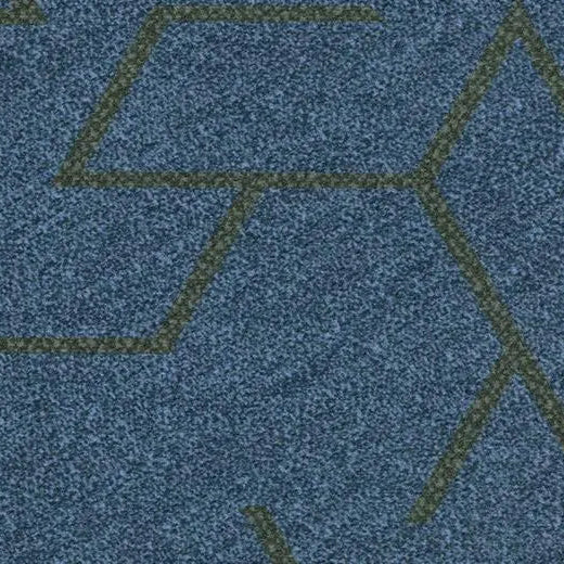 Forbo Flotex Triad 131002 Blue 9.8" x 39.37" Modular Plank