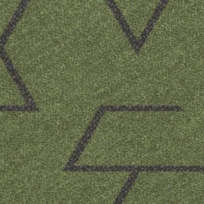 Forbo Green Modular Tile 131003 Flotex Triad 9.8" x 39.37" (26.91 SF/Box)