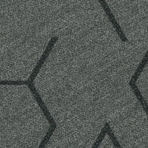 Forbo Flotex Triad 131007 Steel 9.8" x 39.37" Modular Plank