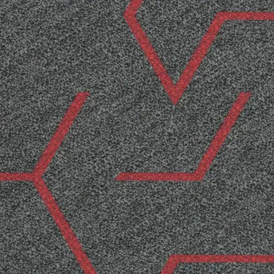 Forbo Red Line Modular Tile 131011 Flotex Triad 9.8" x 39.37" (26.91 SF/Box)