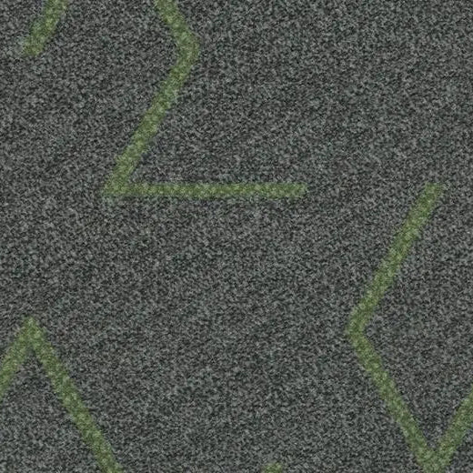 Forbo Flotex Triad 131013 Green Line 9.8" x 39.37" Modular Plank