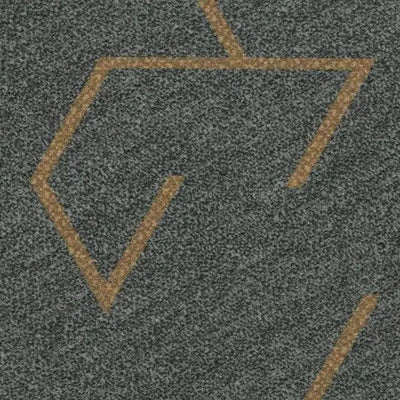 Forbo Amber Line Modular Tile 131014 Flotex Triad 9.8" x 39.37" (26.91 SF/Box)