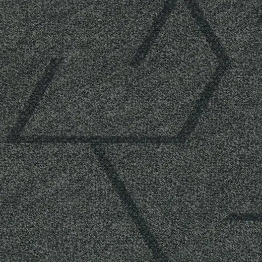 Forbo Anthracite Modular Tile 131017 Flotex Triad (Partial Piece - Sample)
