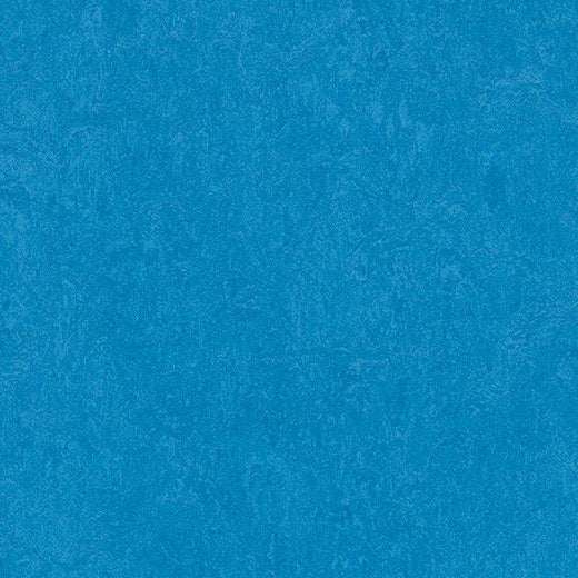 Forbo Greek Blue Linoleum Sheet 3264-195633 Marmoleum Marbled Fresco (Partial Piece - Sample)