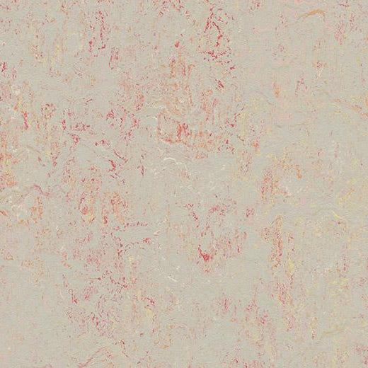 Forbo Marbled Splash 3432-195663 Fruit Punch Linoleum Sheet Flooring (Partial Piece - Sample)