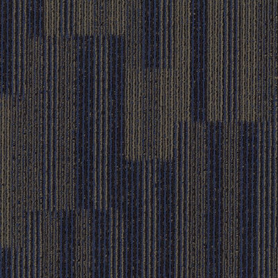 Aladdin Take your Mark Go Forward QAT45-568 Indigo Batik 24" x 24" Carpet Tile (96 SF/Box)